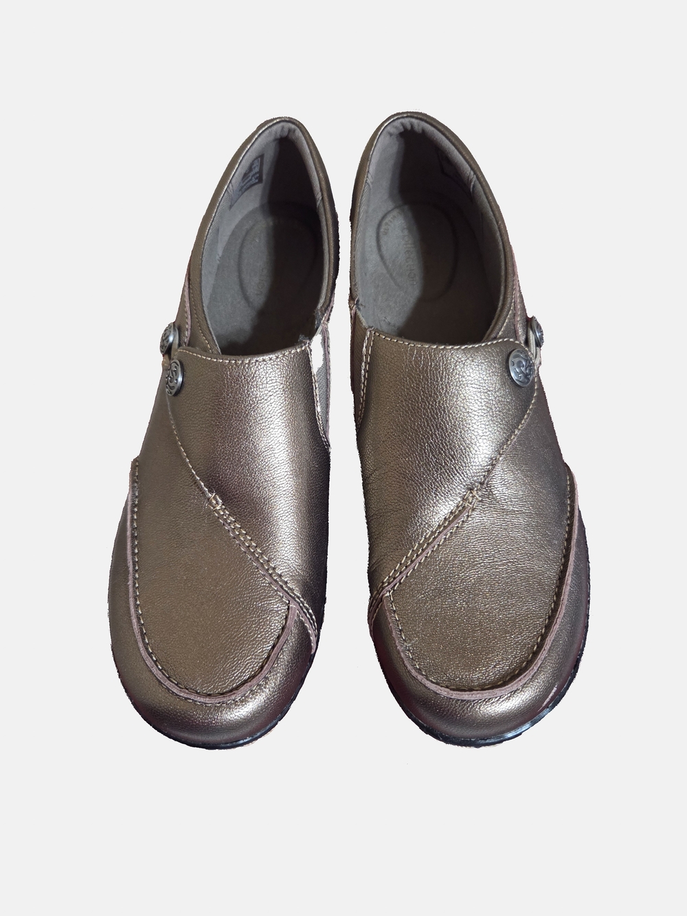 Clarks Ashland Lane Pewter Slip-On Loafer